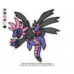 Pokemon Hydreigon Embroidery Design